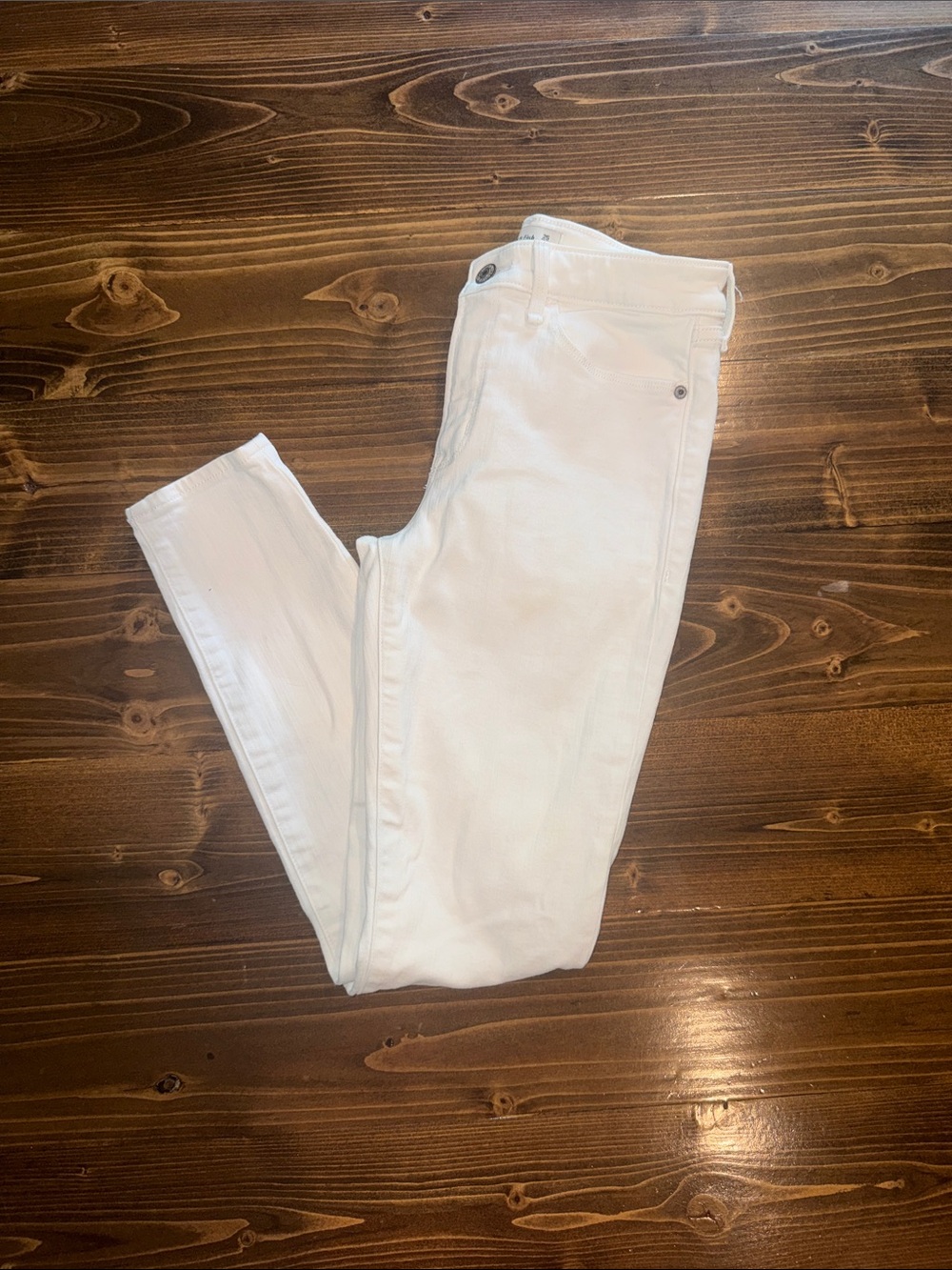 Abercrombie & Fitch Mid Rise Super Skinny Jeans